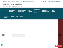 Tablet Screenshot of drmuratkalayci.com